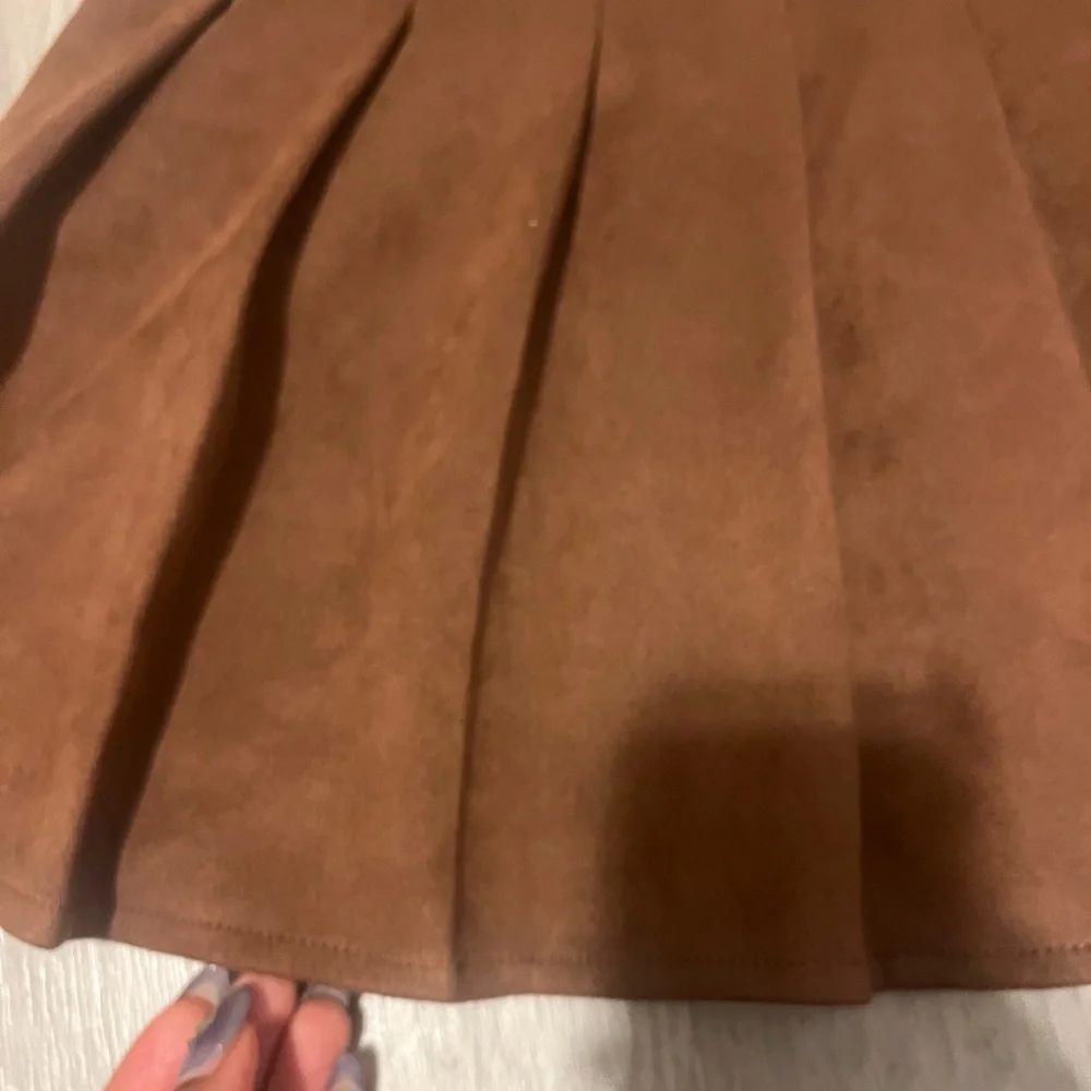 & Other Stories Chocolate‎ Brown Skater Skirt